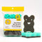Odor Resistant Dual-Sided Non-Scratch Scrub Sponge for Coated Dishware