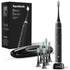 Aquasonic Black Series Ultra Whitening Toothbrush - ADA Accepted Electric Toothbrush with 8 Brush Heads & Travel Case