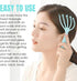 Seddy Portable Scalp Massager, Hand Held SPA Head, Neck, & Body Massager for Deep Relaxation (2 Pack) (Blue)(Pink)