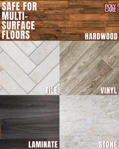 Pack 3 Hardwood Floor Cleaner Spray Mop Cartridge - of - Unscented - Refillable - Residue-Free Floor Cleaning Solution