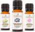 Shudh Aura Lotus Essential Oil Combo Pack, Set of 3 Bottles, Pink Lotus, Blue