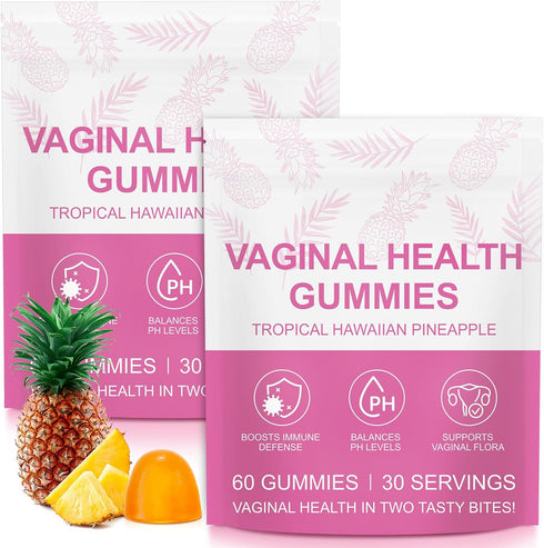Ruduwu Vital Vaginal Probiotics Source Feminine Gummies,Premium Feminine Balance Gummies,Probiotic Gummies for Prenatal
