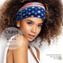 Olbye 4th of July Headbands - USA Patriotic Hair Accessories, American Flag Wide Knotted Turban Headband