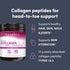 NeoCell Super Collagen Powder, Collagen Plus with Vitamin C & Hyaluronic Acid, Supports Healthy Hair, Skin & Nails, 12g