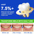 MASAIGGE 7.5% Hydroxyapatite Toothpaste, Hydroxyapatite Toothpaste for Enamel Protection and Tooth Strengthening