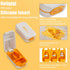 Hafigigi Pill Cutter Splitter for Small or Large Pills with Safety Lock - Accurate and Easy Travel-Friendly Design