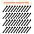 1040 Pcs Black Braces Rubber Bands, Orthodontic Ligature Ties O-Rings Elastic Bands for Braces