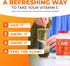 Buffered Vitamin C Powder Supplement - High Absorption Immune Support Drink, Blood Orange 26oz