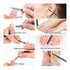 Manicure Set, Stainless Steel Nail Care Set, Professional Ingrown Toenail Clipper Grooming Tool Kit