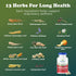 RidgeCrest Herbals ClearLungs Classic, 60 Caps for Natural Lung and Nasal Health Support