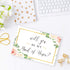 Maid of Honor Proposal Box - 1 Pack Floral Design Gift