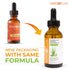 Natural Hair Growth Serum, 60ml / 2fl oz, For Longer, Stronger, Thicker Hair, with Aloe Vera