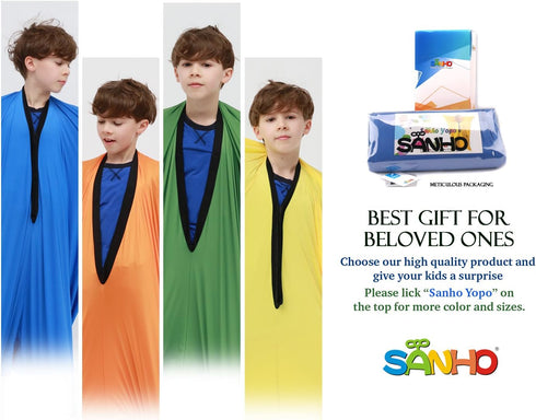 Medium,6-9 47''HX27''W,Good Height:41"-51",Updated SANHO Yopo Dynamic Movement Sensory Sox, years old, for Version,Blue