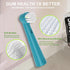 Replacement Brush Heads Compatible with Brusheez Kids' Electric Toothbrush, 5 Pcs White + 5 Pcs Purple