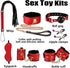 jzqcsping 20pcs Set Anal Plug Adult Sex Toys,BDSM Bondage Sex Restraints with Dildo Anal Toys and Anal Beads Butt