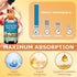 JUIWEFKK 500mg, 15:1 Immune Aged Garlic Extract Liquid Drop Extract Odorless Organic Garlic Supplement for Heart