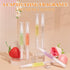 Meschett 4PCS Cuticle Oil Pens with Nail File, Natural Ingredients Nail Pen Oil for Repairing Cracked Fingernails