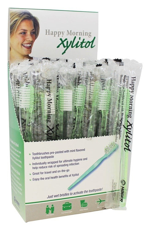 Hager Pharma Toothbrush - Happy Morning with Xylitol - 1 Case