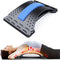Back Stretcher for Lower Back Pain Relief, 3 Level Adjustable Lumbar Cracker Board, Spine Decompression