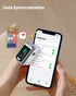 Pulse Oximeter HealthTree Oxygen Monitor Fingertip, Bluetooth Pulse Ox with Free APP, O2 Pulse Oximeter and Heart Rate