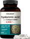 NatureBell Hyaluronic Acid Supplements 2,000 mg | 240 Capsules with MSM & Hydrolyzed Bovine Collagen