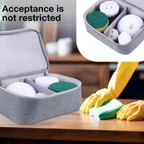 Rsobl Storage Bag for Electric Spin Scrubber, Organizer Case for Cleaning (Bag Only)