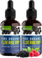 Organic Elderberry Syrup - 60 Day Supply Liquid Drops for Immune Support - Extra Strength (2 Pack)