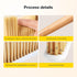 Portable Hand Brush - OSCIOSS Dusting Brush with Wooden Handle for Cleaning Bed, Couch, Clothes, Ideal for Home