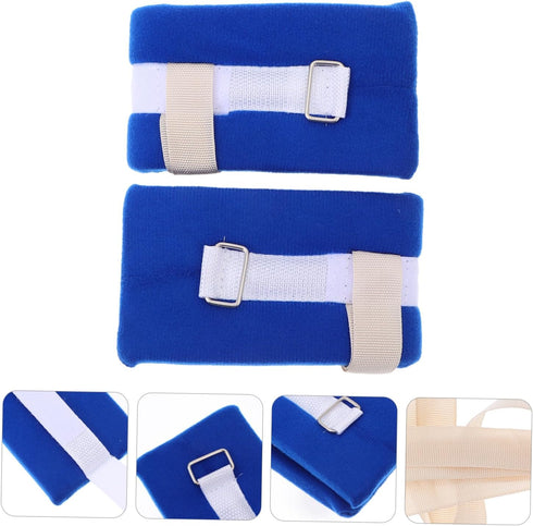 HAKIDZEL 2Pcs Belt for Hands and Feet Hospital Patient Strap with Quick Release Buckle for Seniors and Postoperative