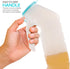 Male Urinal with Glow in The Dark Lid - 32 Oz Urine Bottles for Men (2 Bottles) for Hospitals and Travel