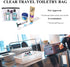 Mens Waterproof Toiletry Bag Organizer Travel Shaving Dopp Kit - Perfect Accessory Gift