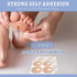 WILLBOND 48 Pack Callus Pads, Soft 1/4" Thick Oval Shape Corn Pads for Feet Pain Relief, Nude