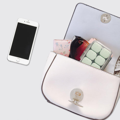 SOFISO 4/6 Grid Free Assembly Travel Pill Organizer, Portable Waterproof Case for Daily Medication Carry for Vitamins,