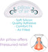 Sunglasses(15mm 7mm 3.2mm) (10 GMS Optical Adhesive Anti-Slip Halfmoon Air Bag Cushion Silicone Nose Pad Reduce
