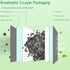 12 x 100g Activated Charcoal Odor Absorber | Nature Fresh Bamboo Charcoal Air Purifying Bag for Home, Closet, Car