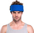 Reusable Gel Ice Pack Wrap with Strap for Head, Neck, Knee, Arms - 2 Flexible Packs for Headache, Migraine, Pain Relief