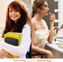Likesing Period Bag for Girls Womens, Leather Sanitary Napkin Storage Bag, Portable Menstrual Pad Bag Period Pads