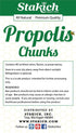 Stakich Bee Propolis Chunks, Pure, Natural, 4 Ounce