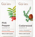 Gya Labs Pink Pepper Essential Oil for Skin & Cedarwood Oil for