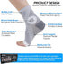 3 Pairs Neuropathy Socks for Women & Men, Nano Comprex Ankle Sleeves for Neuropathy Pain, Anti Fatigue Compression