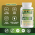 Ginko Biloba & Panax Ginseng Supplement - Red Ginseng Brain Supplement for Memory, Focus, and Good Vision - 120 Tablets