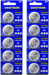 CR2325 3V Lithium Battery (10-Pack)