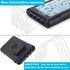 Belifu 4 Channel TENS EMS Unit, 24 Modes, Rechargeable Electric Pulse Massager for Pain Relief Therapy (Black)