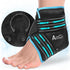 Atsuwell Ankle Ice Pack Wrap, Reusable Gel for Foot Ankle Heel, Cold Compress Therapy for Soothing Pain and Injuries