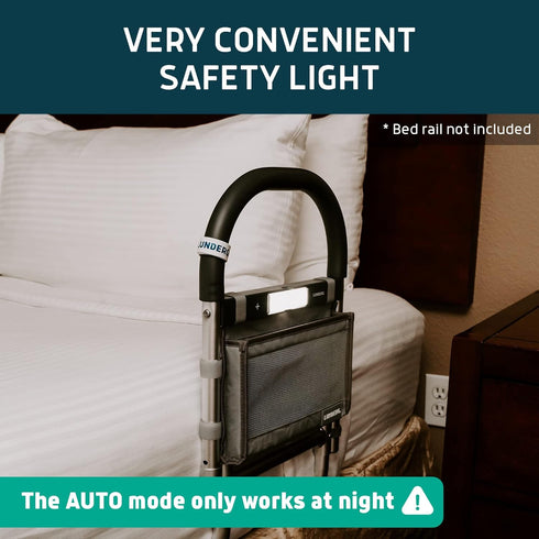 Lunderg Motion Sensor Light - Accessory LED Light for Bed Assist Rail - Replacement or Extra Light - Includes