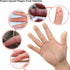 ANCIRS Gel Finger Support Protector Gloves - 40pcs Silicone Fingertips/Covers for Cracking, Eczema Skin