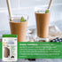 simply tera's organic whey protein powder, dark chocolate flavor