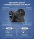 Osteo Neck Stretcher with Magnetic Therapy Cover, Pain Relief Cervical Traction Device, Gentle/Strong Modes for Neck