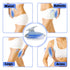 TailaiMei Anti Cellulite Massager Brush - Body Shower Scrubber for Circulation & Muscle Release (Blue)