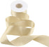 Champagne Gold Ribbon 2 Inch Double Face Satin, 25 Yards Thick for Gift Wrapping, Wedding Decor, Bridal Bouquet, DIY